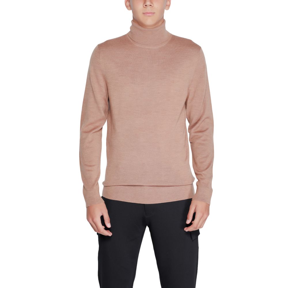 Maglione di lana beige