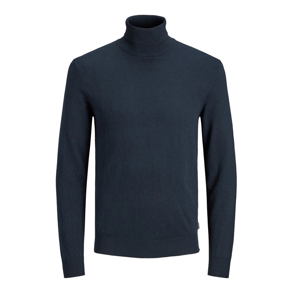 Maglione di cotone blu