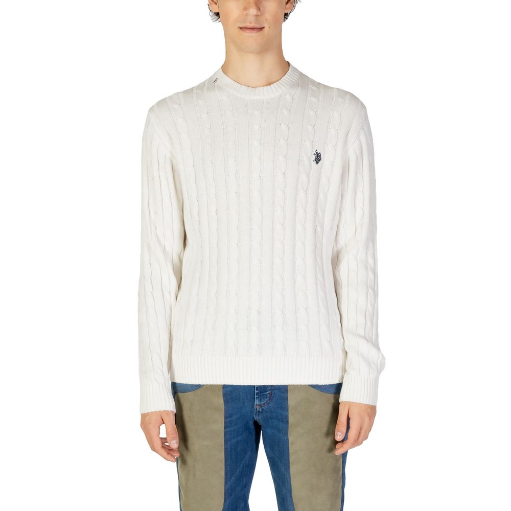 Maglione in cotone bianco