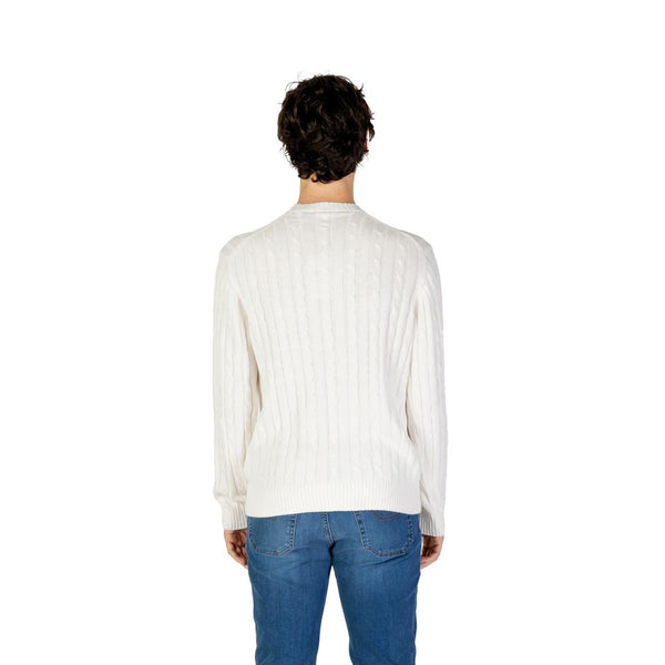 Maglione in cotone bianco