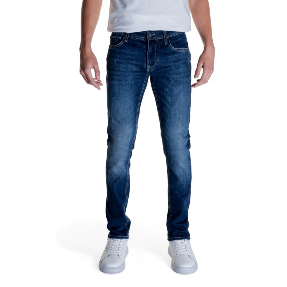 Jeans e pantaloni in cotone blu