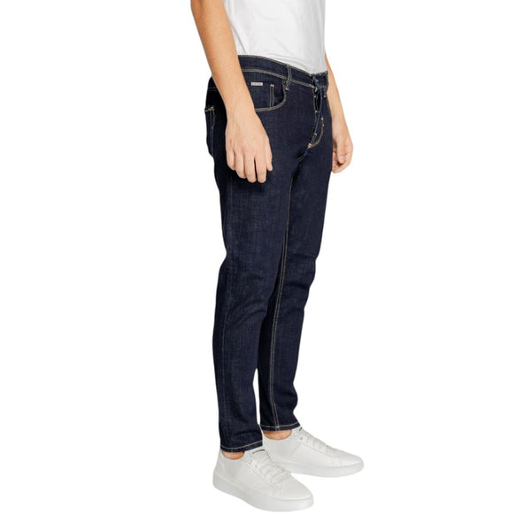 Jeans e pantaloni in cotone blu