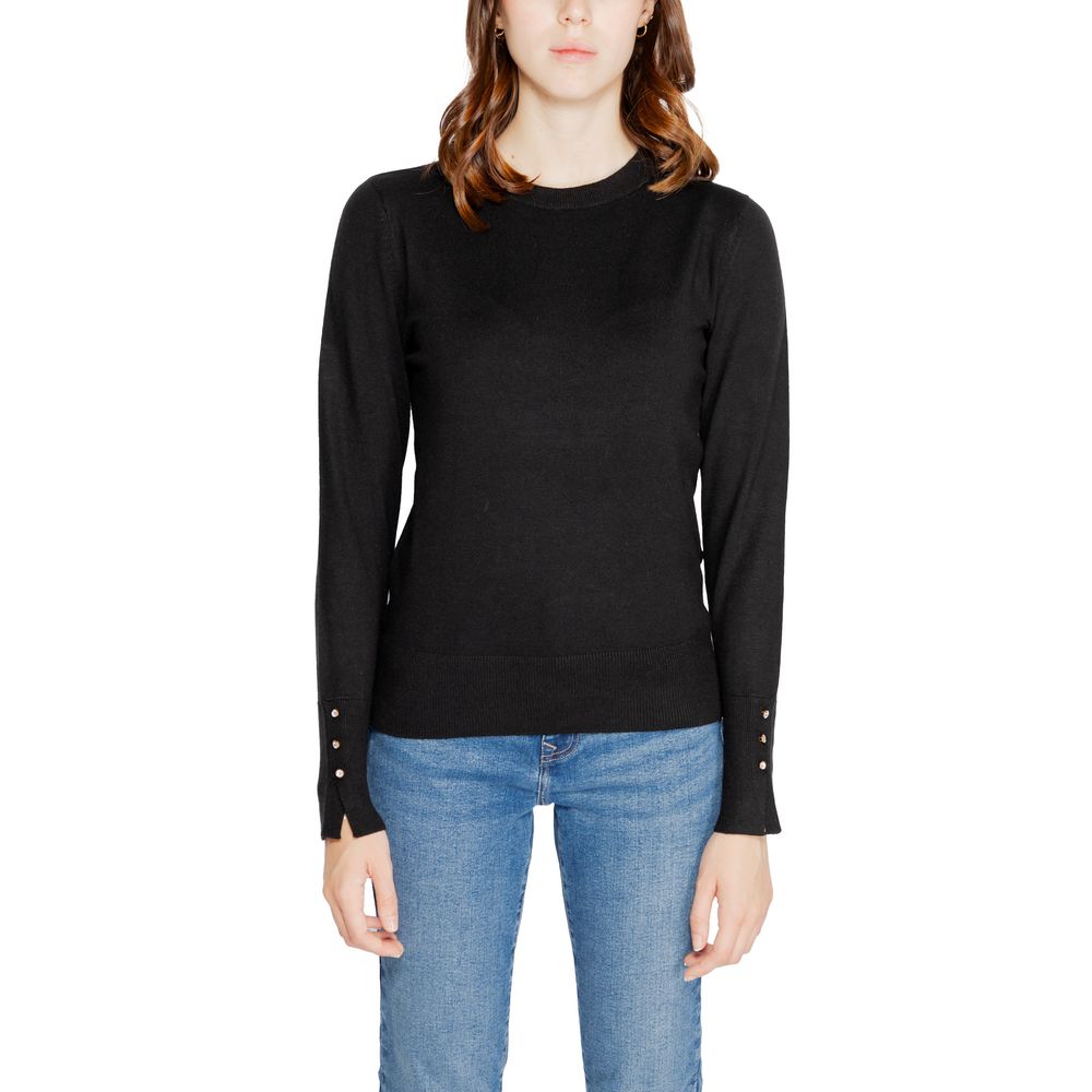 Black Viscose Tops & T-Shirt