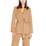 Rinascimento Beige Polyester Blazer