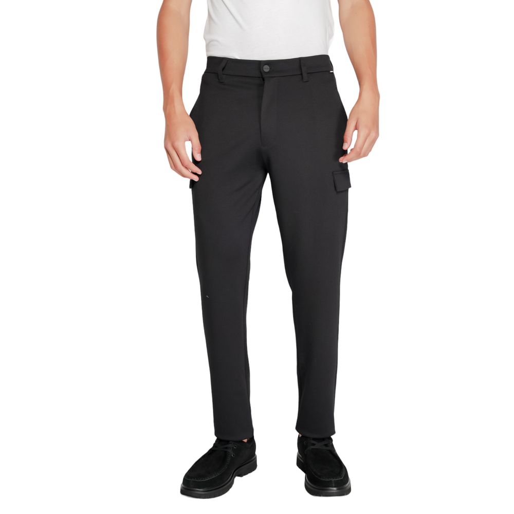 Calvin Klein Black Recycled Polyester Joggers (Workout Pants)