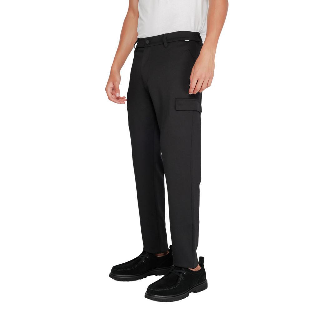 Calvin Klein Black Recycled Polyester Joggers (Workout Pants)