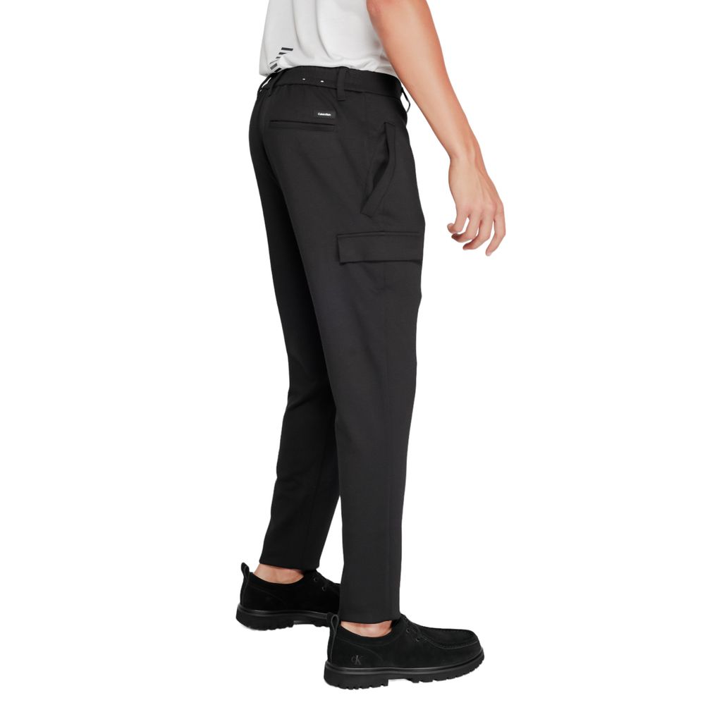 Calvin Klein Black Recycled Polyester Joggers (Workout Pants)