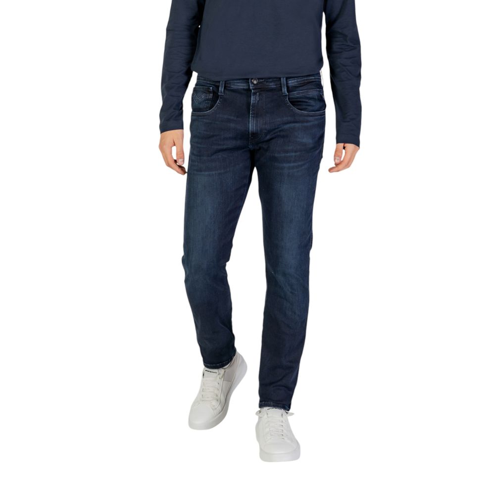 Jeans e pantaloni in cotone blu