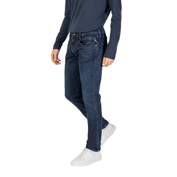 Jeans e pantaloni in cotone blu