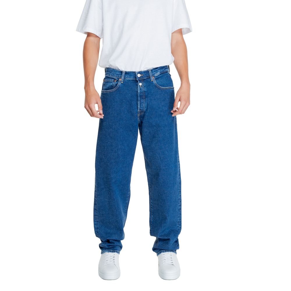 Blue Cotton Jeans & Pant