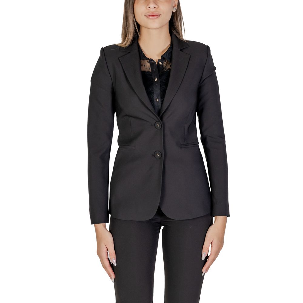 Black Polyester Suits & Blazer