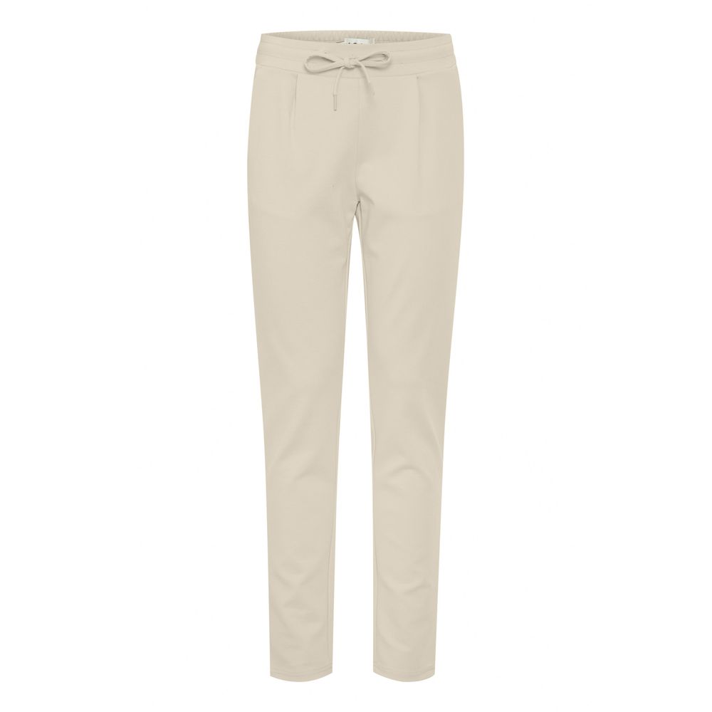 Jeans e pantaloni in poliestere beige