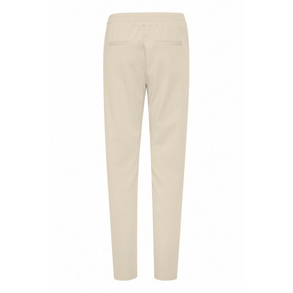 Jeans e pantaloni in poliestere beige