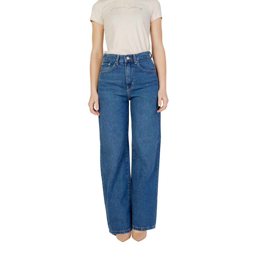 Jeans e pantaloni in cotone blu