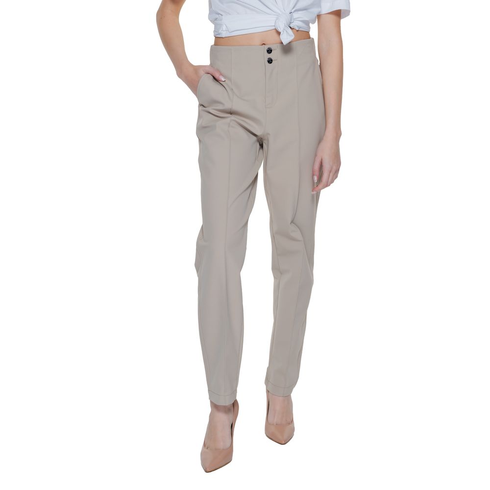 Street One Beige Polyamide Pant