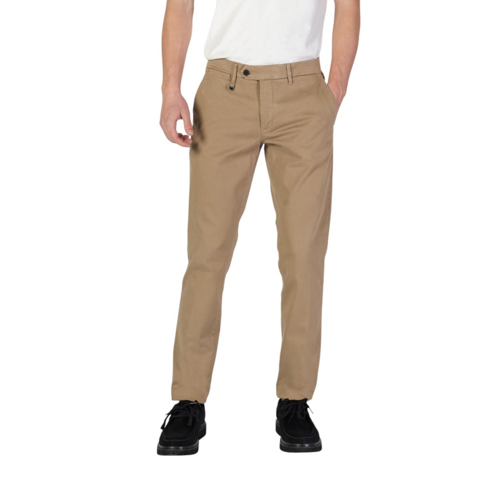 Jeans e pantaloni in cotone beige