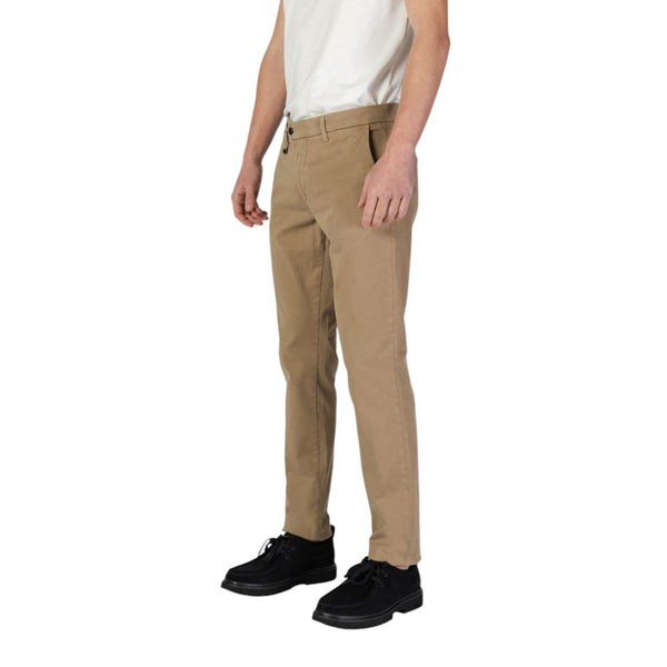 Jeans e pantaloni in cotone beige