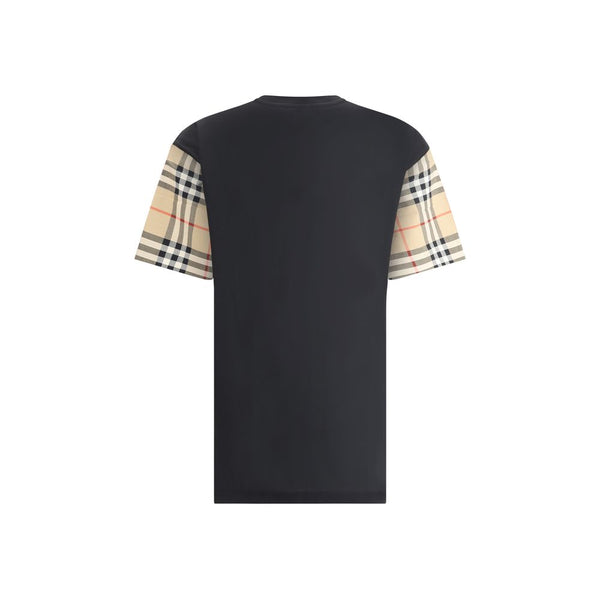 Burberry Black Cotton T-Shirt