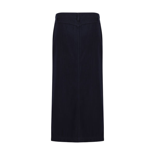 Giorgio Armani Blue Cotton Skirt