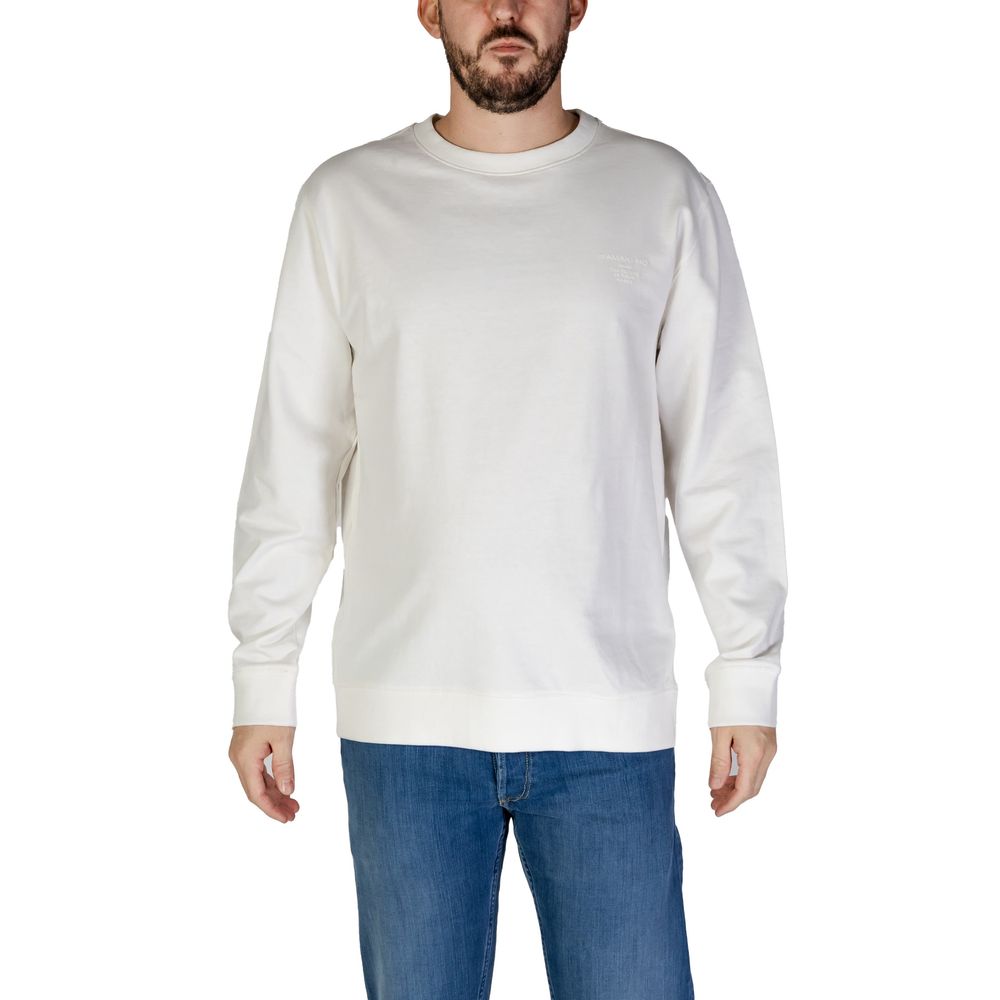 Maglione in cotone bianco