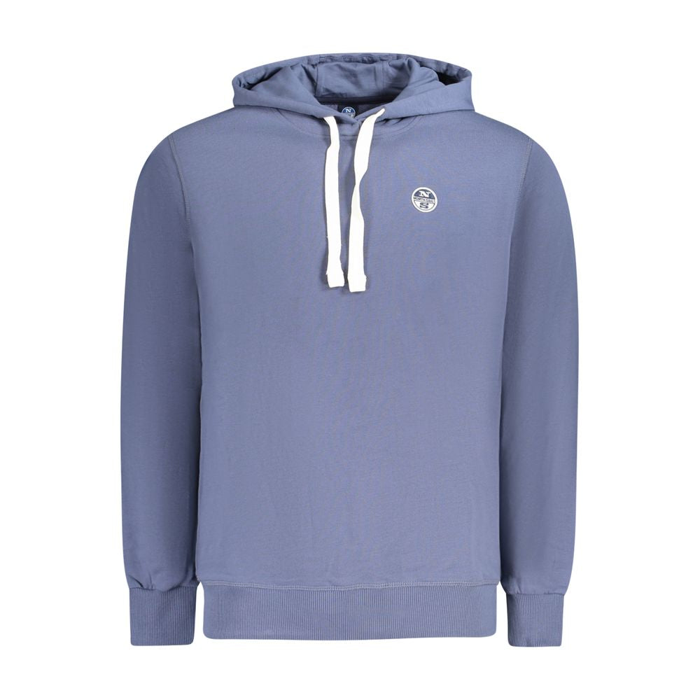 Maglione da uomo in cotone blu