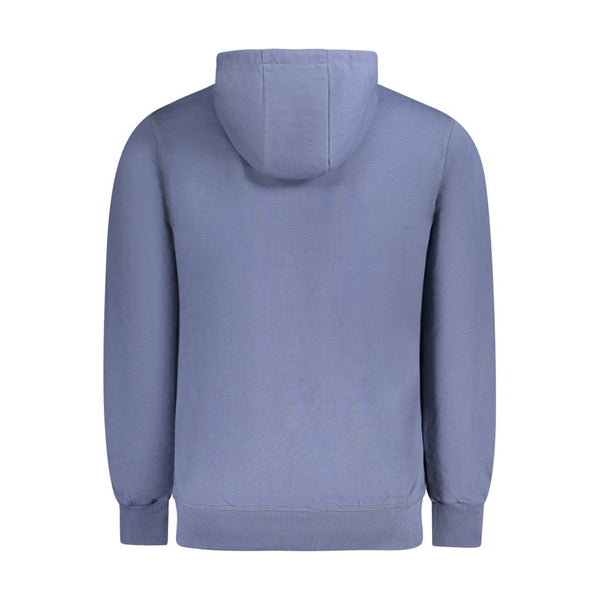 Maglione da uomo in cotone blu