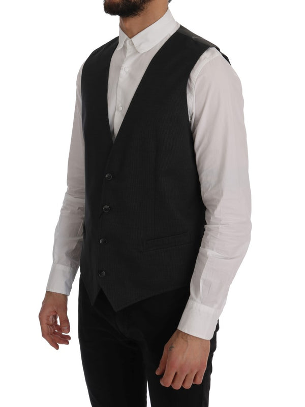 Gilet elegante grigio