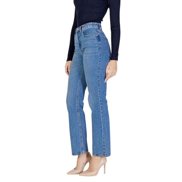 Jeans e pantaloni in cotone blu chiaro