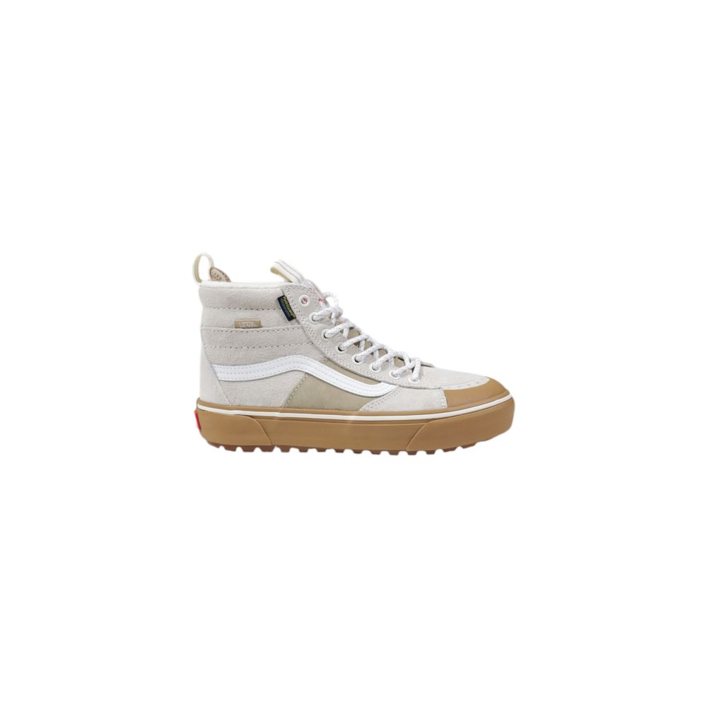 Sneaker in pelle beige