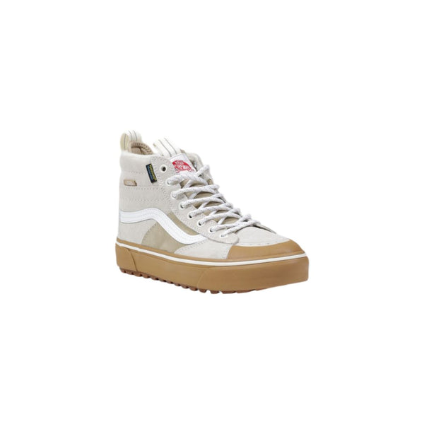 Sneaker in pelle beige