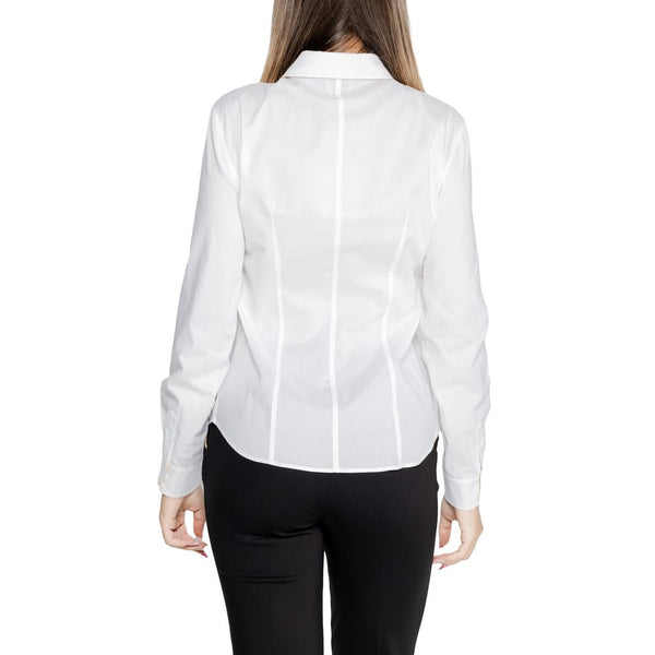 Camicia in cotone bianco