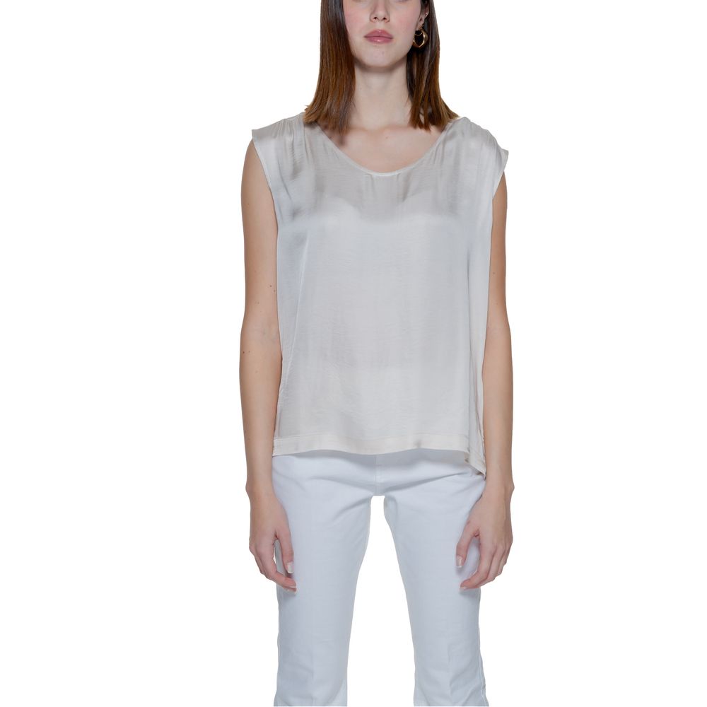 Street One Cream Viscose Blouse