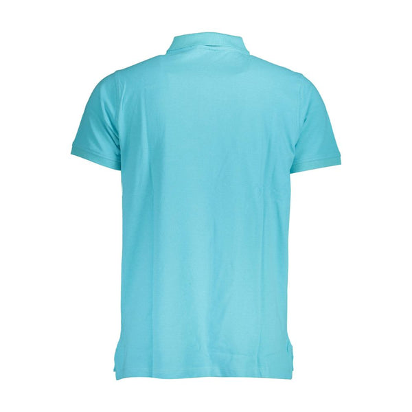 Light Blue Cotton Polo Shirt