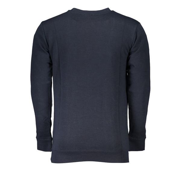 Maglione di cotone blu