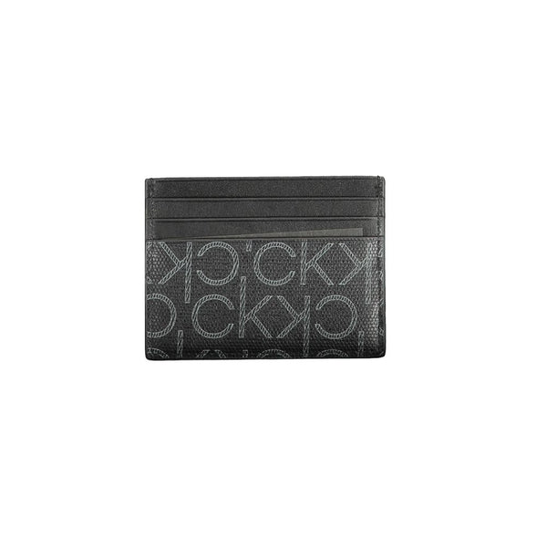 Black Polyethylene Men Wallet