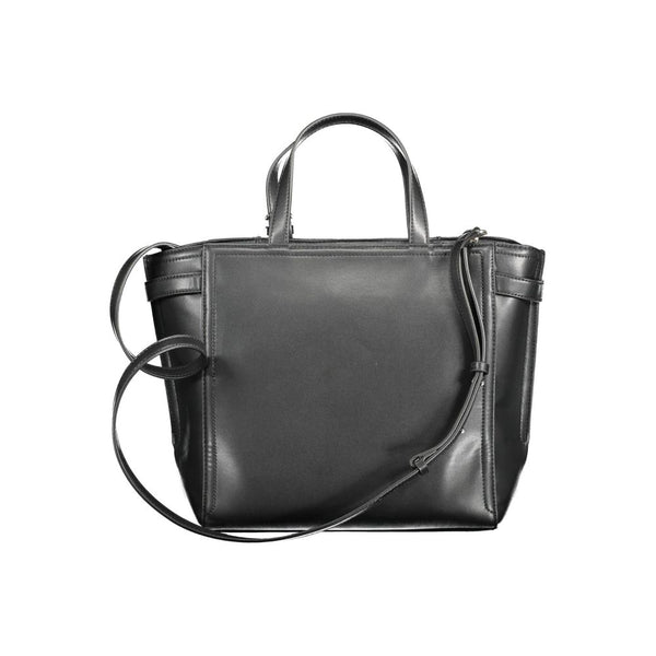 Borsa da donna in poliestere nero