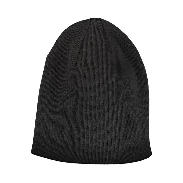 Cappello da uomo in acrilico nero