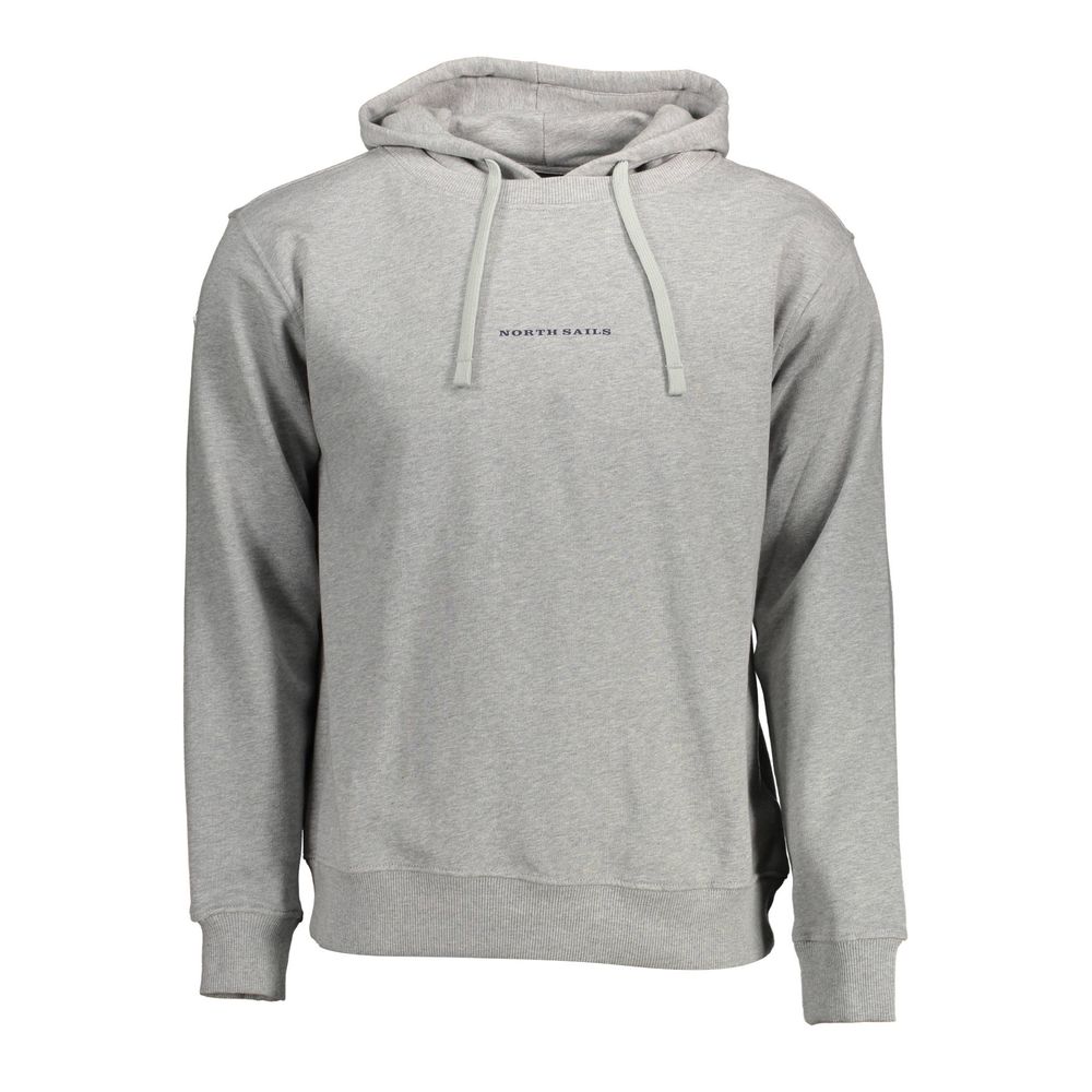 Maglione da uomo in cotone grigio