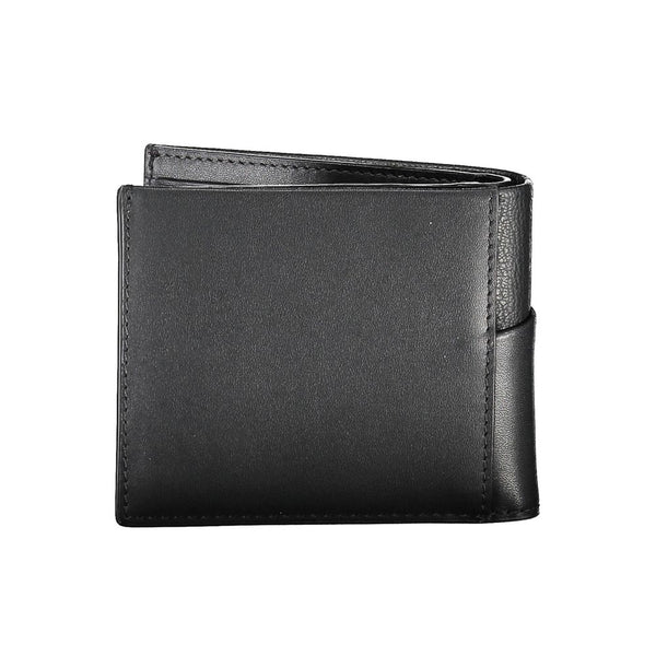 Sleek Leather Bifold Wallet with RFID Blocking