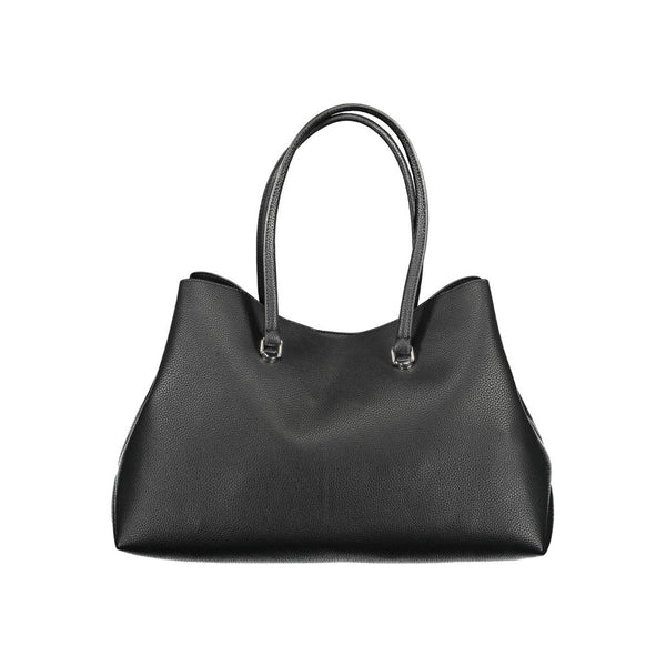 Borsa da donna in poliestere nero