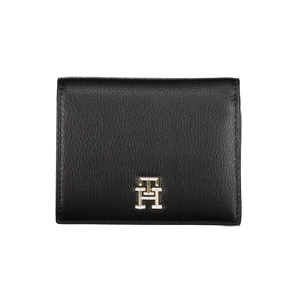 Black Polyethylene Women Wallet