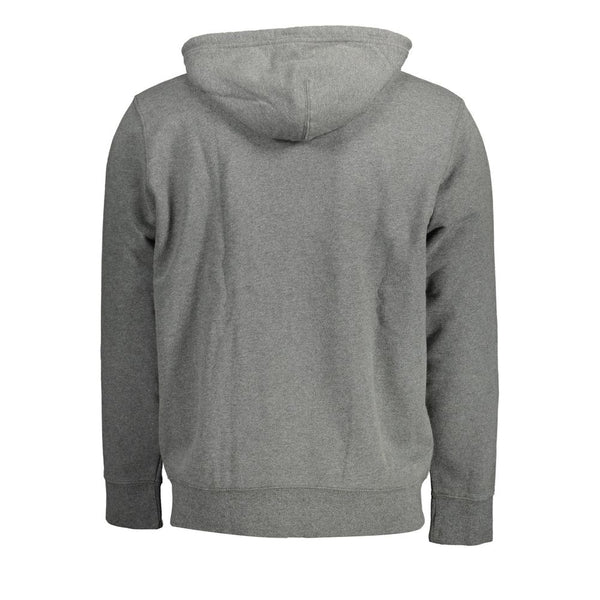 Maglione da uomo in cotone grigio