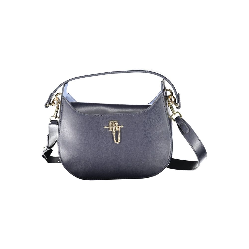 Blue Polyethylene Women Handbag