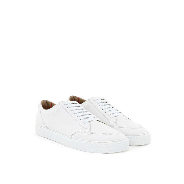 Sneaker in pelle bianca