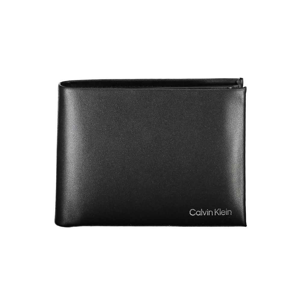 Black Leather Men Wallet