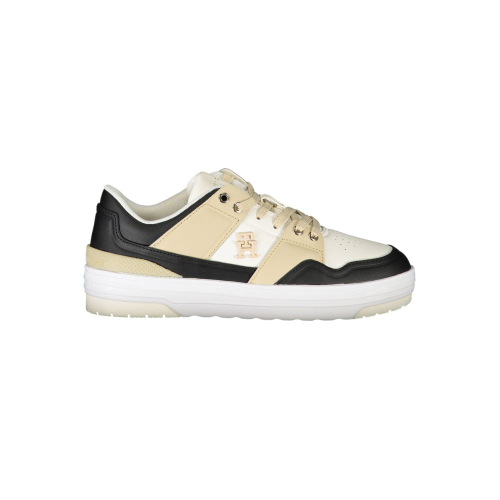 Sneaker donna in pelle bianca