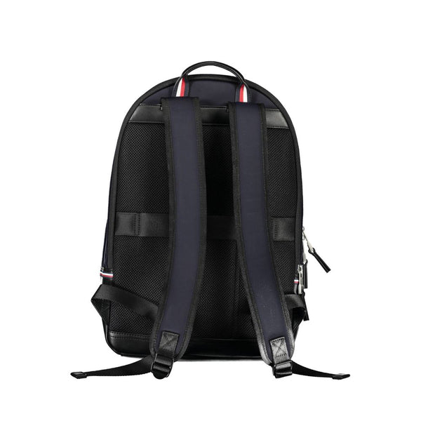 Blue Polyethylene Men Backpack