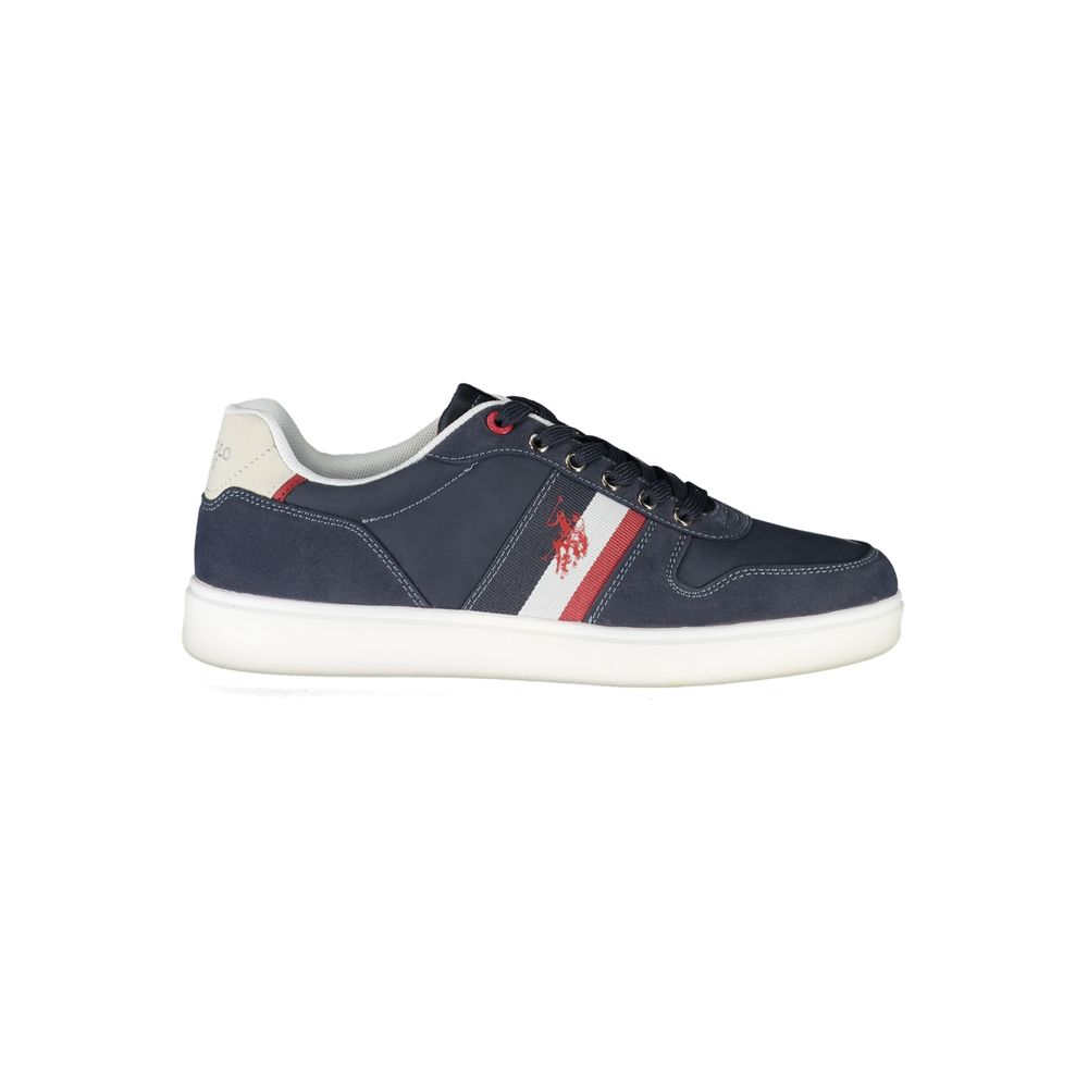 Sneaker uomo in polietilene blu