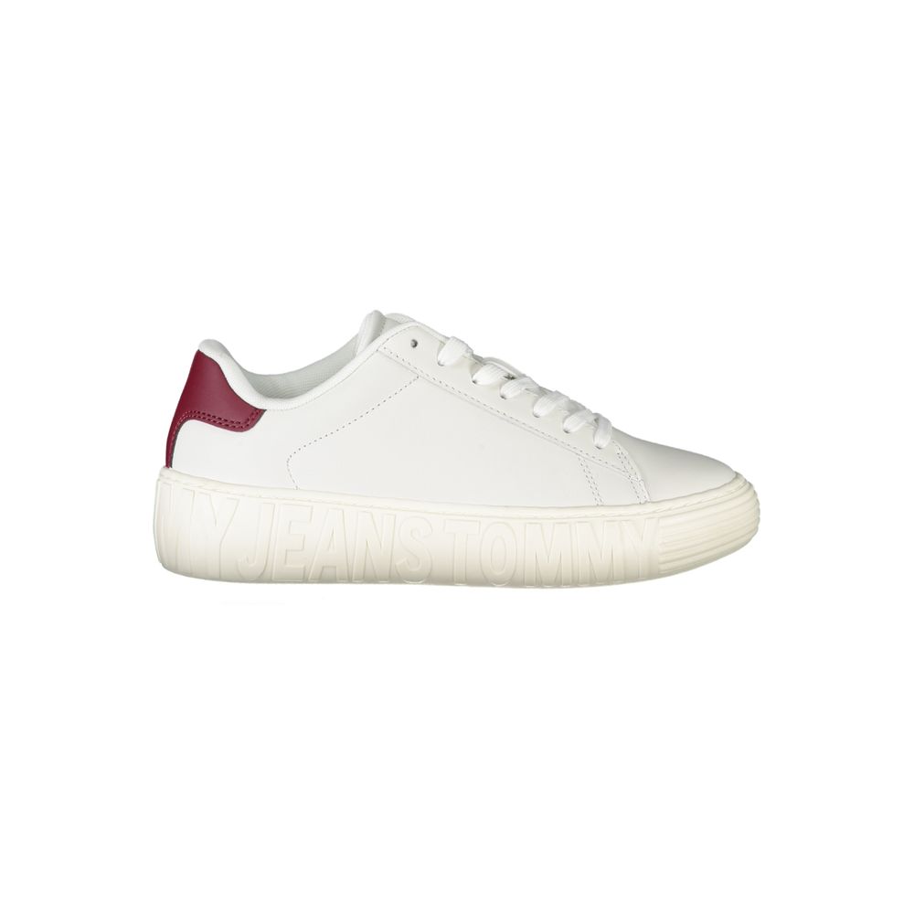 Sneaker donna in pelle bianca