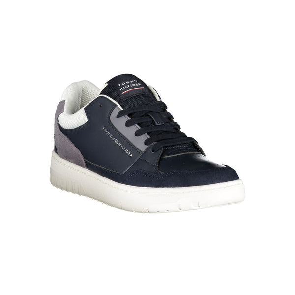 Sneaker uomo in polietilene blu